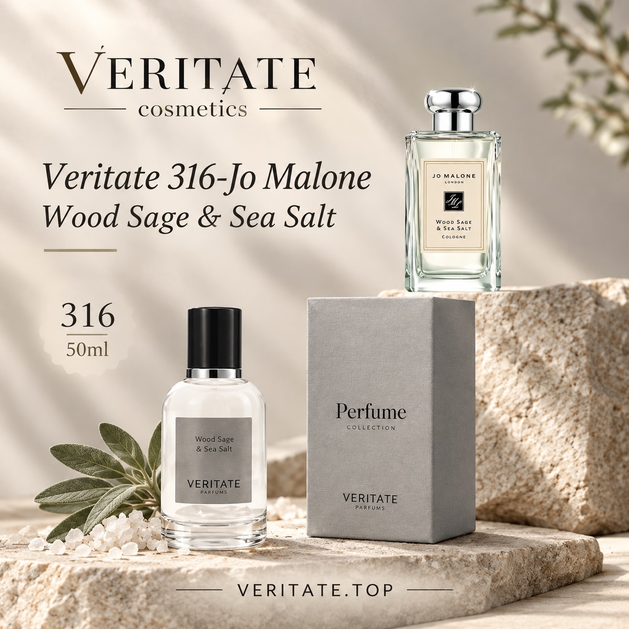 Veritate 316 - Jo Malone Wood Sage & Sea Salt 1 Veritate 316 - Jo Malone Wood Sage & Sea Salt